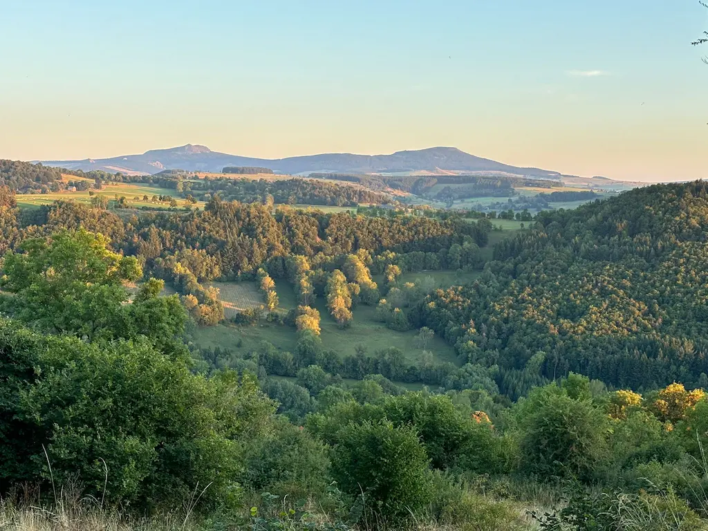 Vue panoramique depuis le camping Sabatoux