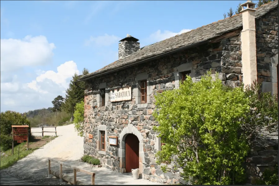 Vue d'été du chalet
